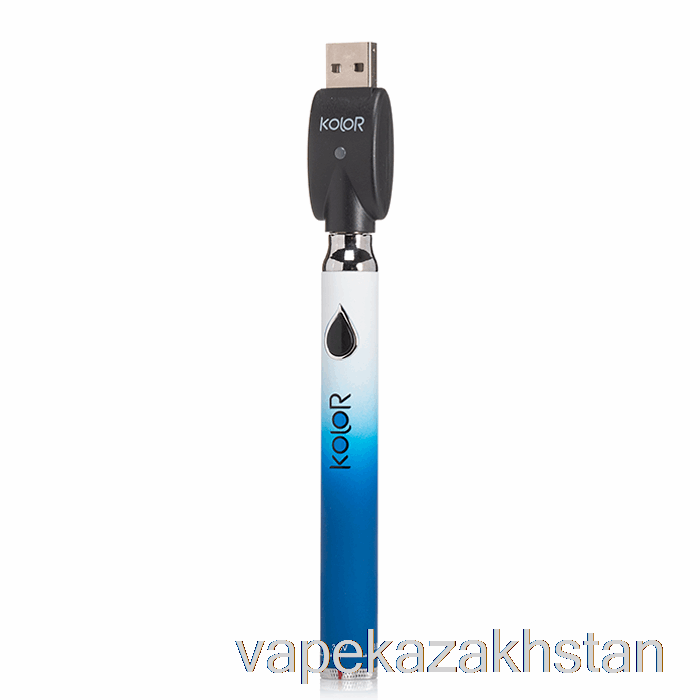 Vape Disposable Leaf Buddi Kolor Twist Slim 650mAh Battery Blue